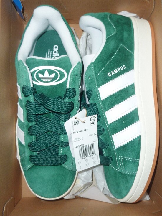 NIB Adidas Campus 00s Shoes Suede Sneakers H03472 Sz. Men 9, Wom 10 main image 7